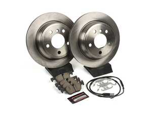 ES#3990601 - KOE6852 - Z17 Stock Replacement Brake Kit - Rear - Includes Z17 ceramic brake pads, rotors, and stainless-steel hardware - Power Stop - BMW