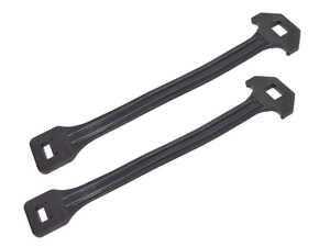 ES#5396781 - 92811036301KT - Restraining Strap - Pair - Rubber closure strap for air cleaner - Hamburg Tech - Porsche