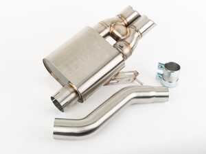 ES#5395762 - 039116LA - E46 323/328 Valved Axle-Back Exhaust - Bold tone, lightweight design, ultimate E46 straight-six performance. - Turner Motorsport - BMW