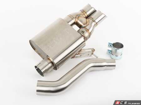 Turner Motorsport - 039116LA - E46 323/328 Valved Axle-Back Exhaust