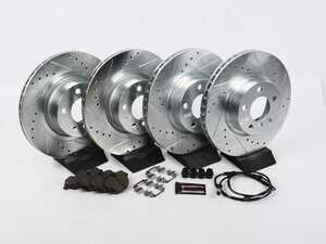 ES#5396507 - K6039 - Z23 Evolution Sport Brake Upgrade Kit - Front And Rear - (NO LONGER AVAILABLE) *Scratch And Dent* - Includes Z23 Carbon-Fiber Ceramic Brake Pads, Drilled & Slotted Zinc Plated Rotors, and stainless-steel hardware - Scratch & Dent - BMW