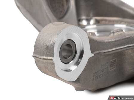ES#4816615 - 5Q0407253C - Front Steering Knuckle - Left - Also referred to as the spindle or wheel bearing housing - Genuine Volkswagen Audi - Audi Volkswagen