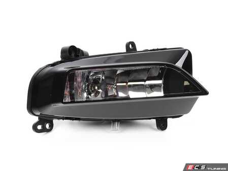 ES#4817771 - 8K0941700G - Fog Light Assembly - Right Side - Lower bumper fog lamp assembly includes bulb - Genuine Volkswagen Audi - Audi