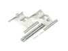 ES#4908132 - 99635295901 - Brake Pad Hardware Kit - Left and right side fitment - Hamburg Tech - Porsche