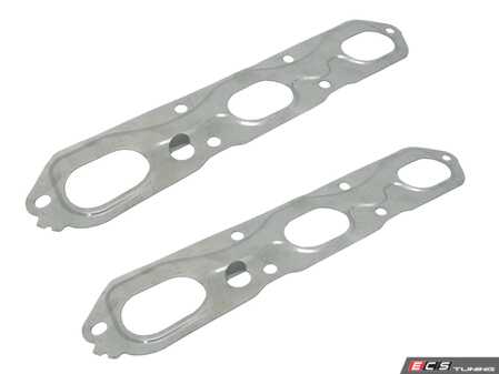 ES#5421137 - 99611110755KT - Exhaust Manifold Gasket - Pair - Oval-port gasket between the manifold and the cylinder head - Hamburg Tech - Porsche