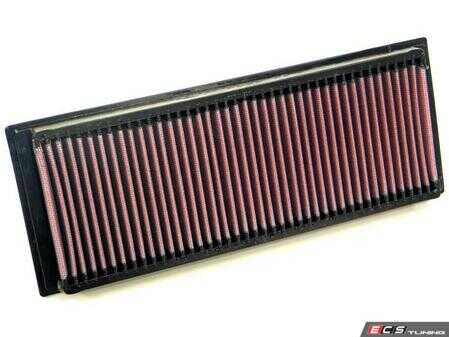 ES#3163092 - 33-2256 - High Flow Engine Air Filter - Priced Each - High Flow Drop in Replacement, Two (2) Required Per Engine - K&N - Mercedes Benz