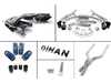 ES#5424587 - f9xx5ms63ebaKT - Dinan F9x X5M/X6M Experience Package (E) - Includes Dinan's Closed Intake, Black Exhaust, X-Pipe, Springs + Bumpstops, & ZF8 Pedal Pads - Dinan - BMW