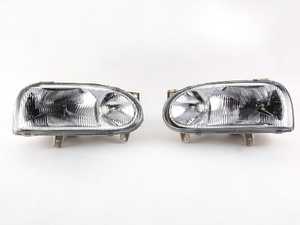 ES#2497407 - 9538101EKT - Dual Chamber Ecode Headlight - Pair - (NO LONGER AVAILABLE) - Upgraded dual chamber lighting for your MKIII Golf - TYC - 