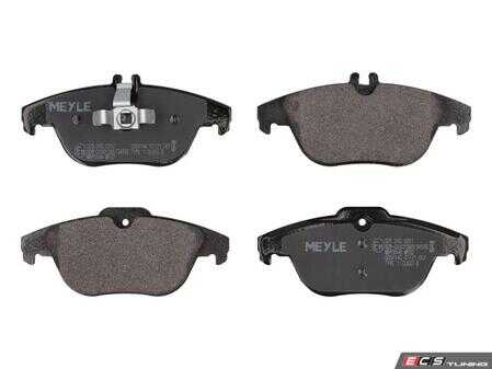ES#5424646 - 0004200205 - Rear Brake Pad Set - does not include brake wear sensors - Meyle - Mercedes Benz