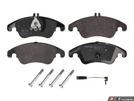 ES#5424633 - 0004209004 - Front Brake Pad Set - Does not include new brake pad wear sensors - Meyle - Mercedes Benz