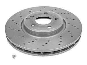 ES#5376297 - 0004211812KT2 - Front Brake Rotors - Pair (322 X 32 mm) - does not include rotor secure screws - Meyle - Mercedes Benz