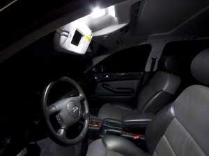 ES#2497594 - CWHP6KIT2 - Audi Allroad LED Vanity Mirror Lighting Kit - See yourself in a new light - ZiZa - 
