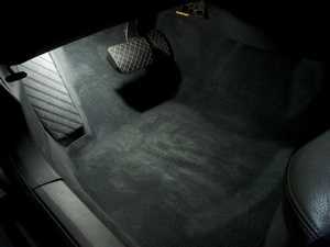 ES#2497600 - CWHP6KIT6 - Audi Allroad LED Front Footwell Lighting Kit - Illuminate the footwell of your vehicle with LED bulbs and get a classy appearance - ZiZa - Audi