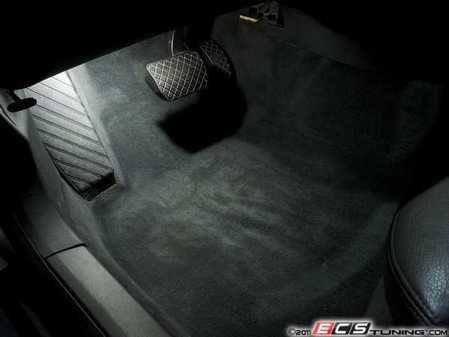 ES#2497602 - CWHP6KIT8 - Audi Allroad LED Front Footwell Lighting Kit - Illuminate the footwell of your vehicle with LED bulbs and get a classy appearance - ZiZa - Audi