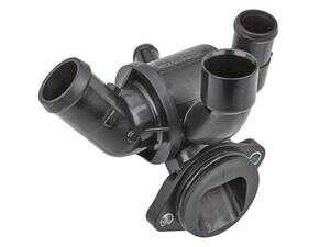 ES#4900545 - 03L121111AE - Thermostat Housing - Eliminate cooling leaks and engine overheating. Upgrade with this complete, pre-assembled Meyle thermostat and housing module. - Meyle - Audi