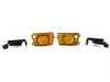 ES#7282 - vt1p3014 - French Style Yellow Fog Light Kit - (NO LONGER AVAILABLE) - Great aesthetic & performance upgrade for cars with big bumpers. - ZiZa - 