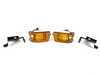 ES#7282 - vt1p3014 - French Style Yellow Fog Light Kit - (NO LONGER AVAILABLE) - Great aesthetic & performance upgrade for cars with big bumpers. - ZiZa - 