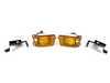 ES#7282 - vt1p3014 - French Style Yellow Fog Light Kit - (NO LONGER AVAILABLE) - Great aesthetic & performance upgrade for cars with big bumpers. - ZiZa - 