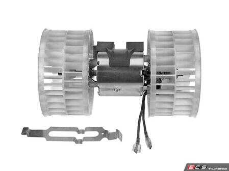 ES#2597670 - 1248200608 - Blower Motor Assembly - Includes New Fans - Meyle - Mercedes Benz