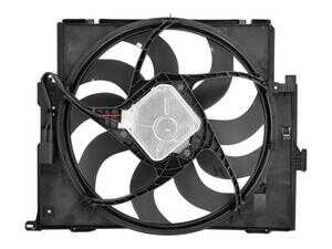 ES#4900721 - 17428641963 - BMW - Engine/Transmission management - Radiator-mounted 400W electric cooling fan assembly for F30 BMWs - Meyle - BMW
