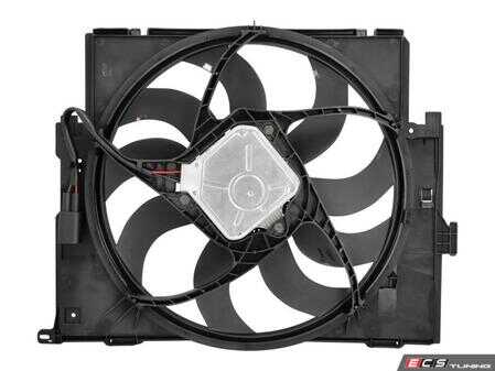 ES#4900721 - 17428641963 - BMW - Engine/Transmission management - Radiator-mounted 400W electric cooling fan assembly for F30 BMWs - Meyle - BMW