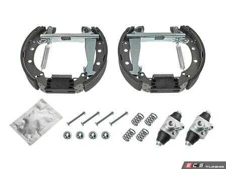 ES#4900729 - 1H0698071 - Rear Drum Brake Service Kit - contains everything needed to refresh your drum brakes. - Meyle - Volkswagen