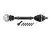 ES#4900745 - 1K0407272CR - Right Front Axle Shaft - Driveshaft with inner and outer CV joints - Meyle - Audi Volkswagen
