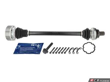 ES#4900750 - 1K0501204F - Right Rear Axle Shaft - Driveshaft with inner and outer CV joints - Meyle - Audi Volkswagen