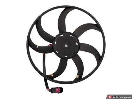 ES#4900756 - 1K0959455EF - Fan Assembly  - Smaller of the two cooling fans found behind the radiator - Meyle - Volkswagen