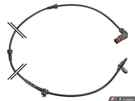 ES#4329277 - 2219057400 - Front Wheel Speed Sensor - Priced Each - Determines wheel speed for braking application - Meyle - Mercedes Benz