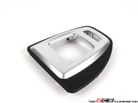 ES#2194393 - 51166985886 - Gear Selector Cover - Matt Schwarz - (NO LONGER AVAILABLE) - Located around the shifter base - Genuine BMW - 
