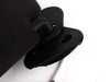 ES#87390 - 51168258021 - Left Cloth Sun Visor - Black - Includes vanity mirror - Genuine BMW - BMW