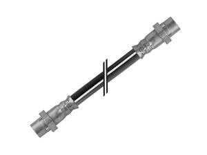 ES#4330765 - 34306762838 - Brake Hose - Rear - Premium EPDM rubber rear inner brake hose restores hydraulic safety. - Meyle - BMW