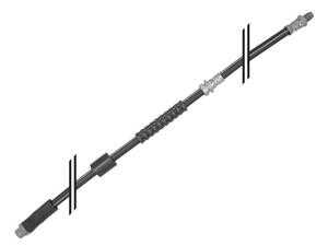 ES#4900996 - 34306792254 - BMW - Brake hydraulics - Meyle hose delivers OE-fit braking for modern F-series BMWs. - Meyle - BMW