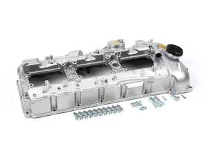 ES#4758682 - 11127846359AL - S55 Aluminum Valve Cover - Quality Upgraded Aluminum Replacement S55 Valve Cover With Gasket and Integrated PCV Valve. - Bremmen Parts - BMW