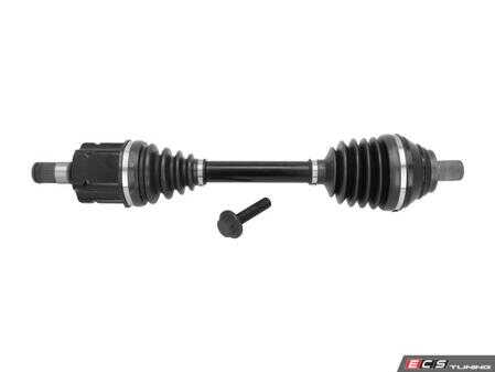 ES#4901105 - 5N0407763F - Front Axle Assembly - Left - Driveshaft with inner and outer CV joints - Meyle - Audi