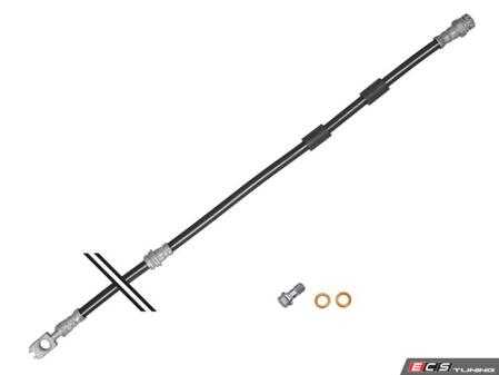 ES#4901116 - 5Q0611701C - Front Brake Hose - Priced Each - Fits the left and right side - Meyle - Audi Volkswagen