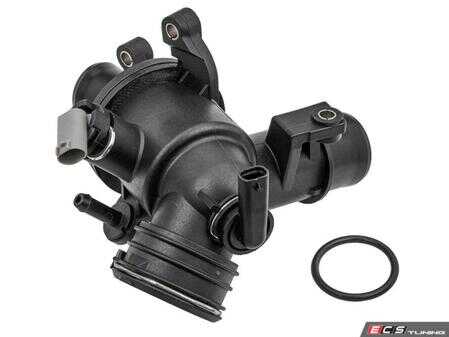 ES#4901183 - 6512002800 - Thermostat Assembly With Switch - Includes O-Ring - Meyle - Mercedes Benz