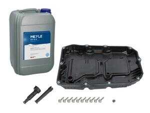 ES#4901241 - 7252703707 - Automatic Transmission Service Kit - Includes transmission oil pan with filter, (1) overflow pipe, (1) guide tube, and (1) pan gasket - Meyle - Mercedes Benz