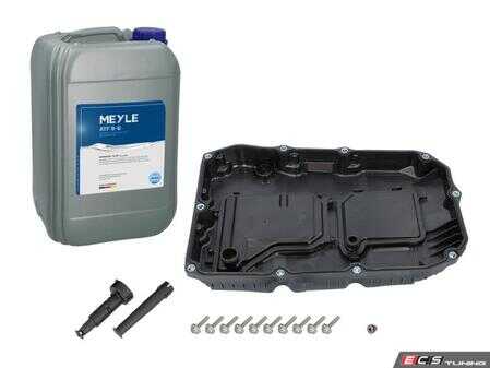 ES#4901241 - 7252703707 - Automatic Transmission Service Kit - Includes transmission oil pan with filter, (1) overflow pipe, (1) guide tube, and (1) pan gasket - Meyle - Mercedes Benz