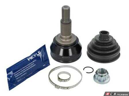 ES#3970564 - 7L0498099C - Front CV Joint Replacement Kit - Outer - Priced Each - Includes the CV joint, boot & related hardware for repair - Meyle - Audi