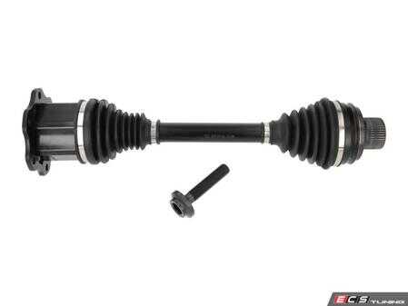 ES#4901313 - 8K0407271P - Front Axle Assembly - Priced Each - Replace your worn or broken axle - Brand new unit, without core charge - Meyle - Audi