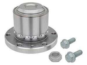 ES#4901361 - 9063303420 - Front Wheel Bearing Kit - Left  - Front Axle, Left Side - includes hub & bearing with new hardware - Meyle - Mercedes Benz