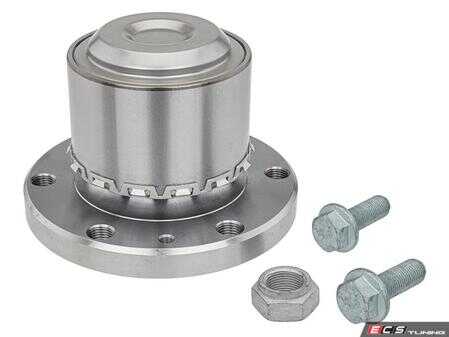 ES#4901361 - 9063303420 - Front Wheel Bearing Kit - Left  - Front Axle, Left Side - includes hub & bearing with new hardware - Meyle - Mercedes Benz