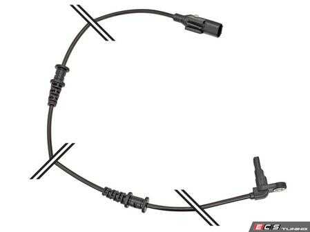 ES#4901368 - 9069053301 - Front ABS Wheel Speed Sensor - Priced Each - Front Axle, Fits Left and Right Sides - Meyle - Mercedes Benz