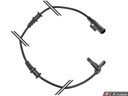 ES#4901369 - 9069053401 - Front ABS Sensor - Priced Each - Front Axle, Fits left or right side - Meyle - Mercedes Benz