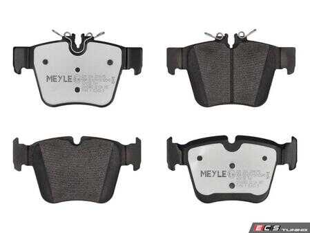 ES#5424728 - 0004208300 - Rear Brake Pad Set - Does not include brake wear sensors - Meyle - Mercedes Benz