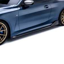 ES#5424564 - A14A80-1401 - ADRO Carbon Fiber Side Skirts - G22 M440i - Enhance your vehicle's appearance with these carbon fiber side skirts from ADRO - ADRO INC. - BMW