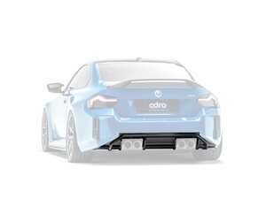 ES#5373903 - A14A90-1302 - Pre-Preg Carbon Fiber Rear Diffuser - V2 - Enhance the aggressive styling and aerodynamics of your BMW G87 M2 - ADRO INC. - BMW