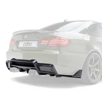 ES#5424343 - A14A20-1301 - ADRO Carbon Fiber Rear Diffuser - E92 M3 - Improve the appearance of your M3 with this carbon fiber rear diffuser from ADRO - ADRO INC. - BMW